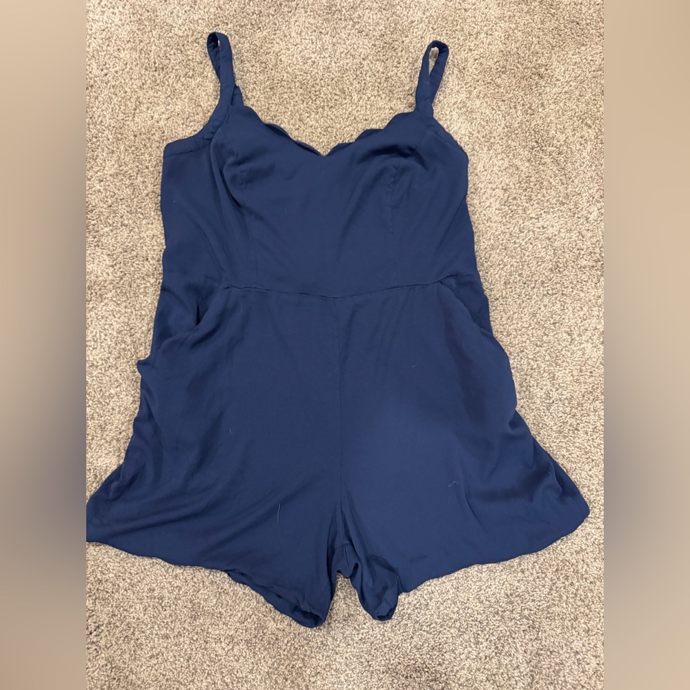 41 Hawthorn Navy Blue Women’s Romper